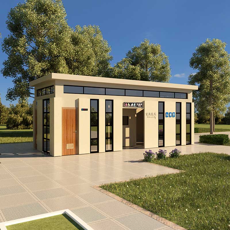 Pourquoi choisir les toilettes publiques de structure en acier clair pour les espaces publics?