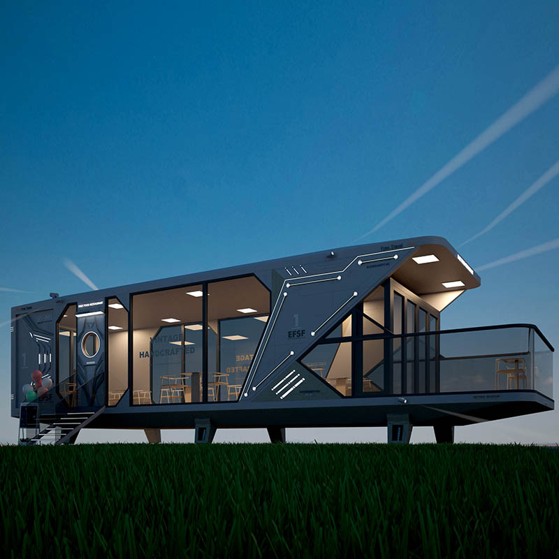 Comment une maison de capsule de bureau peut-elle transformer les espaces de travail modernes?