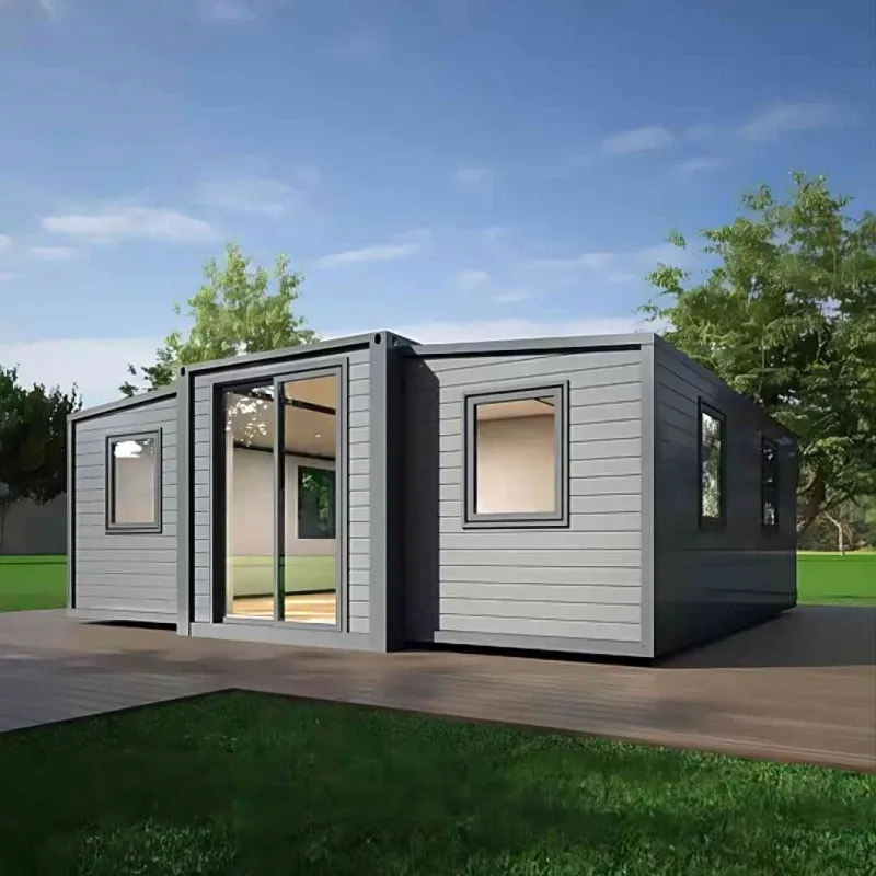Comment la salle pliante à double aile de Cymdin permet-elle une installation en 15 minutes sans béton ?