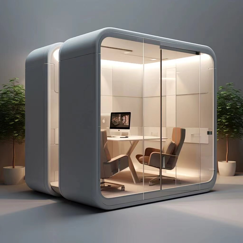 Cabine insonorisée multifonctionnelle